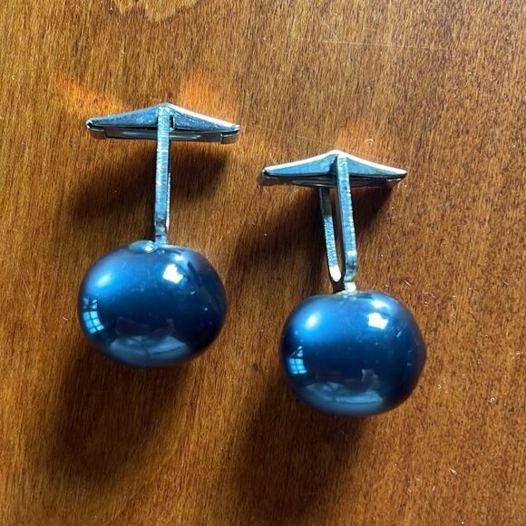 Vintage Mens Cuff Links - Picture 3 of 5